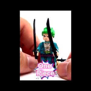 Đồ chơi Xếp hình One Piece gồm Luffy Zoro Nami - Chopper - Shanks - Brook Franky - Sanji Minifigures Pogo PG8244