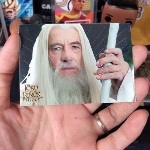 GANDALF 💍 THE WHITE WIZARD 🧙 การ์ดสะสม Topps Chrome 🇺🇸 THE LORD OF THE RINGS TRILOGY 🎥 พ่อมดขาว แกนดาฟ 🇺🇸 แกนดาฟ แม่มดขาว - Lazada