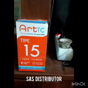 Lampu LED T Bulb 15 Watt Artic / Lampu Led 15 Wat Capsule Cahaya Putih / Lampu LED Kapsul 15w Murah