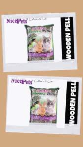 NICEPETS Pine Wooden Pellet Small Pet Litter Bedding 10KG