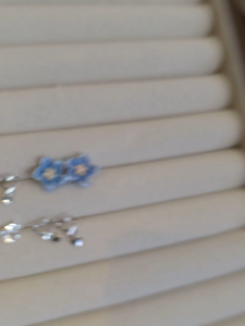 Elegan Jewellery S925 Sterling Silver Hollow Heart Love Women Earrings