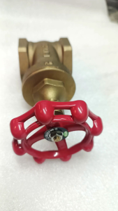 Gate Valve Kuningan 1" Inch drat Kitz asli