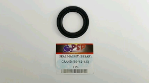 Seal Magnet Grand Besar (30x42x45) - Karet Oil Sil Sel Siel Magnit Honda Astrea Grand Prima Legenda Impressa Supra Lama Old 100cc Tromol Supra X Lama Ukuran 30 x 42 x 45