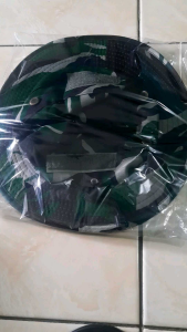 Topi Rimba kawat Tni Bahan dinir anti air