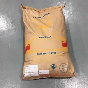 TAIWAN YELLOW CAMEL HIGH GLUTEN FLOUR 1kg / 台湾骆驼牌高筋面粉 / Tepung Roti / high protein flour / bread flour