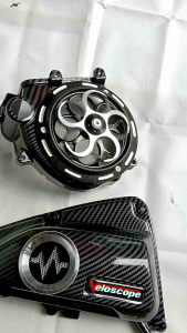 KIPAS SPINER DAN VELOSCOPE CARBON BEAT DELUX  2PCS KIPAS SPINER BEAT SCOOPY GENIO 2020 - 2025