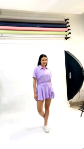 Rok Pendek Senam Wanita Aerobik Rok + Hotpan