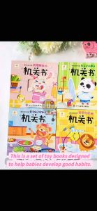🇲🇾{1-6Year old}Full 6 Books Baby’s Daily Good Habits Interactive Books