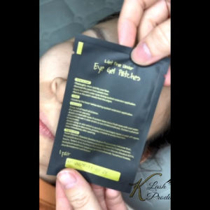 Eyelash Extension Eye Gel Patch