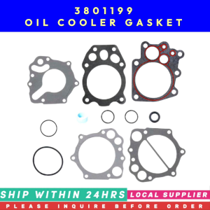 3801199 OIL COOLER GASKET [LOCAL STOCK. READY TO SHIP WITHIN 24HRS.] FOR CUMMINS ENGINE PART