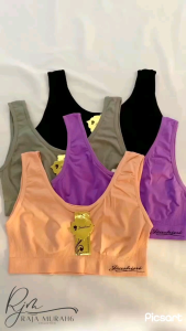 Promo!!! 3pc 6pc 12pc miniset wanita dewasa Bra sports/olahraga import premium