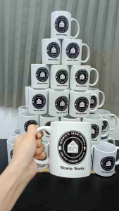 White Ceramic Mug/Customized/Personalized/Giveaways/Souvenir/Birthday Gift