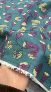 Vải linen hoạ tiết lạ mắt . Khổ vải 14m