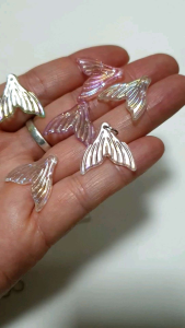 จี้หางปลา หางนางเงือก (10 ชิ้น) Diy  งานฝีมือ อุปกรณ์งานฝีมือ