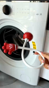 Front-Loading Washing Machine Door Suction Cup Holder