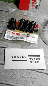paket kampas kopling + plat gesek + per kopling motor yamaha rx kin