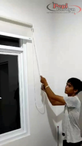 Roller Blinds Ukuran Custom & Aesthetic Gorden Dimout