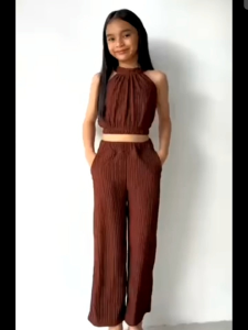 MARGARET TERNO PANTS FOR KIDS AGE 7 YRS OLD UP TO 10 YRS OLD PITITE SIZE ONLY