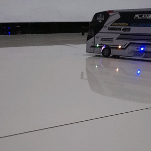 Miniatur Bus Kids Panda Remot