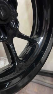 Powder Coating Paint 9005 Outdoor Glossy Black for Cars and Motorcycles 1KG