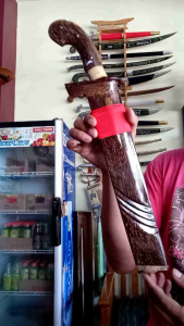 Golok cibatu asli golok kerja pemotong kayu bambu baja per fultang