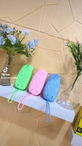 Spon Mandi Silikon 2 in 1 Spons Mandi Sabun Batang Sikat Mandi Silikon dengan Dispenser Sabun Batang