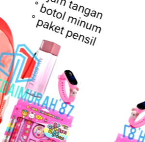 Tas Mixue: Tas Ransel Anak Perempuan Karakter Mixue untuk PAUD TK