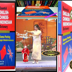Buku KAMUS PENTING ESSENTIAL INGGRIS CHINESE (Mandarin) INDONESIA Kamus Bahasa Indonesia China Indo - Cina Kamus Indonesia Mandarin Kamus 3 Bahasa : Indonesia Inggris China / Mandarin Panduan Bahasa Inggris dan Mandarin Untuk PEMULA Senior by James C Quo
