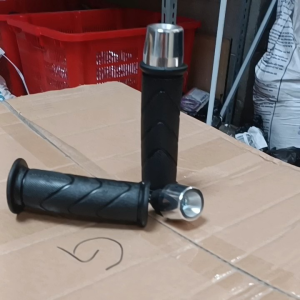 Handgrip Sarung Gas Honda Plus Jalu Stang Crome Model PCX Beat Mio Universal