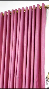 Gorden Tirai Panjang Pintu Jendela & Smokering 12 Lubang