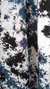 [ Harga Per 05 Meter ] Kain Rayon Tebal Motif Tie Dye Bali