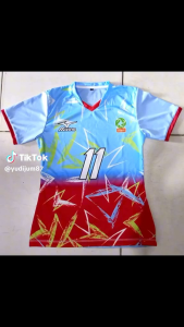 Set Kaos Voli Wanita Jersey Olahraga Printing Kaos Voli ProLiga