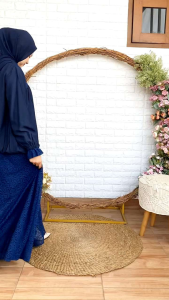 Cutetrik Set Rok Anak Perempuan Remaja Setelan Baju Muslim Anak Cewek