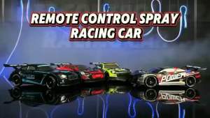 Xe Điều Khiển MaxSpeed GTR Street Fighter 1:16 có khói giả lập có đèn chiếu sáng