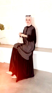 Gamis Shafiya Bahan Rayon Diamond Premium Mix Twill | Gamis Lebaran Terbaru 2025