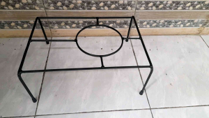 Tungku kompor Gas / Jagrak / Tangkringan / Tatakan Kompor Gas Oven Untuk 1 Tungku Rinai (kuat)