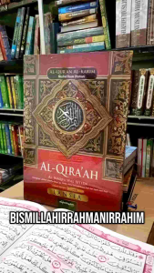 ALQURAN RASM UTSMANI DILENKAPIN WAGOF IBTIDAH LANZIA JUMBO A3