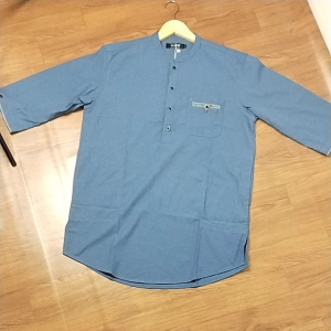 Baju Koko Couple Ayah dan Anak Laki-laki Lengan 3/4 Bahan Premium