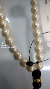 CRYSTAL TASBIH 8MM HIGH QUALITIY GRED A (33 BEADS) BLUE RED GREEN BLACK