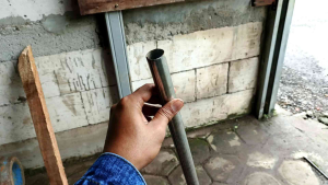 Cangkul Gulma Rumput Liar Baja Gergraji