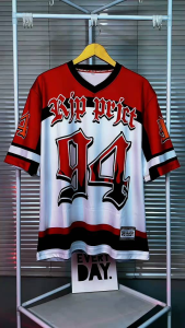 Rugby Jersey nomor 94 series - Jersey Streetwear boxy fit bahan Dry fit Milano premium full printing