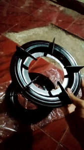 TATAKAN KOMPOR QUANTUM BULAT KAKI EMPAT & LIMA TEBAL ORIGINAL