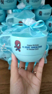 30pcs Souvenir Cangkir Aqiqah Ulang Tahun Pernikahan Syukuran Khitanan