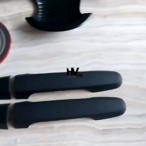 Paket Toyota Innova 2007-2015: Aksesoris Pintu & Tutup Tangki Hitam Doff