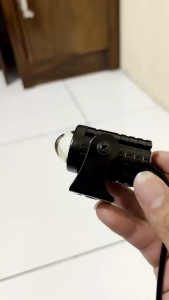 Lampu Tembak Sorot Motor Mobil Bis Truk D2 12V / 24V Laser Gun Mini 2 Warna