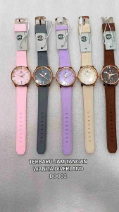 PROMOSI AKHIR TAHUN JAM TANGAN WANITA TERBARU / JAM TANGAN WANITA TAHAN AIR / JAM TANGAN WANITA ORIGINAL / JAM TANGAN KASUAL WANITA DIVERLAND DD02 / TALI RUBER / TANGGAL AKTIF