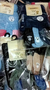 sarung tangan anak usia 4-8 FASHION kids 4 pasang