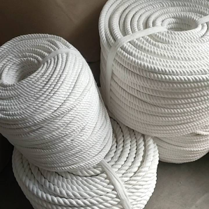 Tali Tambang Kain Putih 4 mm 5 mm 6 mm 8 mm 10 mm panjang 10 meter dan 12 mm panjang 28 meter