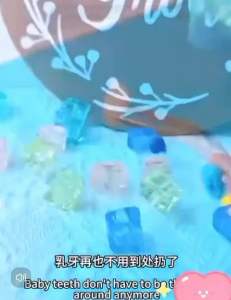 [HeyPop!]Baby Teeth Storage Box Baby Memories Tooth Gifts Box Baby Hair Tooth Memory Storage Gift Box