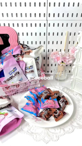 Best Seller!! 10/5 pouch Bravoo Marshmallow Rasa Coklat & Strawberry Lembut Banget!! (1pouch 5pcs)